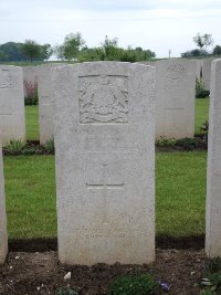 Peronne Road Cemetery Maricourt - Bell, W