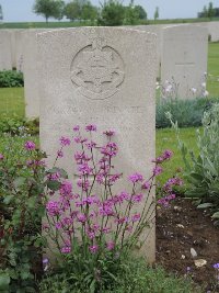 Peronne Road Cemetery Maricourt - Berry, A