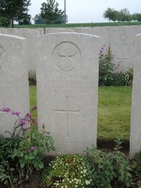 Peronne Road Cemetery Maricourt - Bishop, Harry Archibald