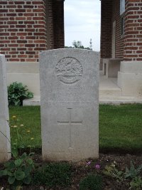Peronne Road Cemetery Maricourt - Bishop, W G
