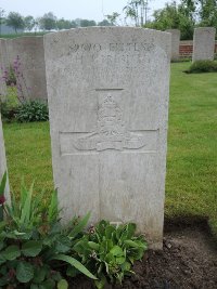 Peronne Road Cemetery Maricourt - Bright, H J