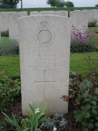 Peronne Road Cemetery Maricourt - Broad, Arthur Maurice