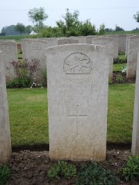 Peronne Road Cemetery Maricourt - Brocklehurst, Charles