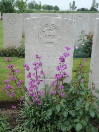 Peronne Road Cemetery Maricourt - Brooks, E M