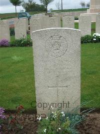 Peronne Road Cemetery Maricourt - Brown, F