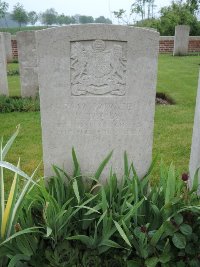 Peronne Road Cemetery Maricourt - Bumby, R