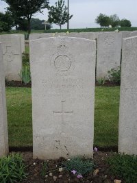 Peronne Road Cemetery Maricourt - Burcham, W E