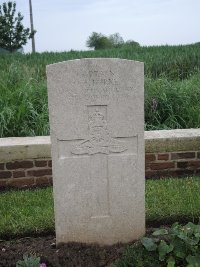 Peronne Road Cemetery Maricourt - Burke, O S