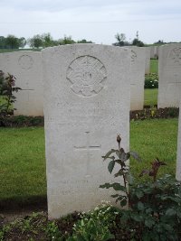 Peronne Road Cemetery Maricourt - Caisley, John