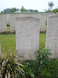 Peronne Road Cemetery Maricourt - Callow, H