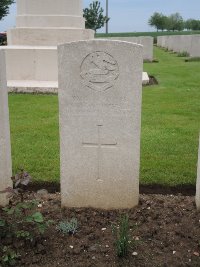 Peronne Road Cemetery Maricourt - Carmichael, J A