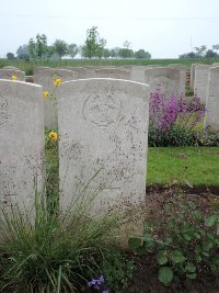 Peronne Road Cemetery Maricourt - Carter, F