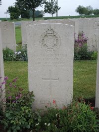 Peronne Road Cemetery Maricourt - Chalmers, A