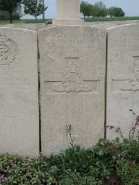 Peronne Road Cemetery Maricourt - Clark, J D