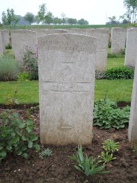 Peronne Road Cemetery Maricourt - Cockfield, C F