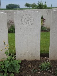 Peronne Road Cemetery Maricourt - Coffield, Thomas