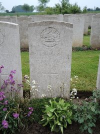 Peronne Road Cemetery Maricourt - Collins, Henry James