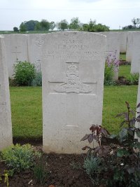 Peronne Road Cemetery Maricourt - Collis, Frank Reginald