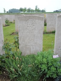 Peronne Road Cemetery Maricourt - Conlon, R W