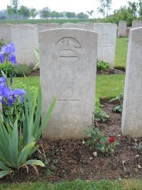 Peronne Road Cemetery Maricourt - Connelly, W
