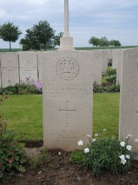 Peronne Road Cemetery Maricourt - Cooper, William James