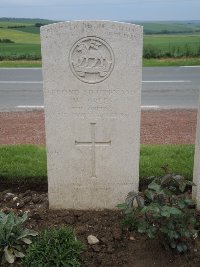 Peronne Road Cemetery Maricourt - Crees, William
