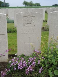 Peronne Road Cemetery Maricourt - Crick, F E