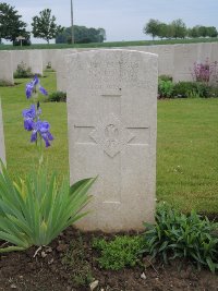 Peronne Road Cemetery Maricourt - Crombie, David