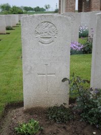 Peronne Road Cemetery Maricourt - Crook, F J