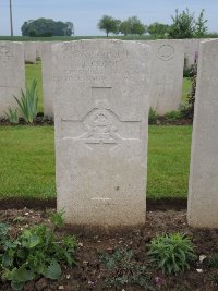 Peronne Road Cemetery Maricourt - Crook, John