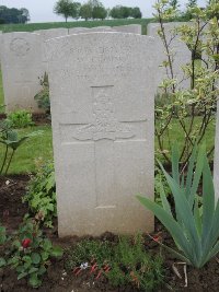Peronne Road Cemetery Maricourt - Crook, W