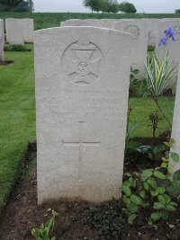 Peronne Road Cemetery Maricourt - Davenport, Alexander Talbot Carey