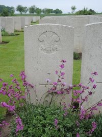Peronne Road Cemetery Maricourt - Davies, H E