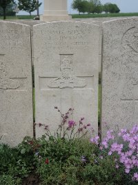 Peronne Road Cemetery Maricourt - Dickson, James Brown