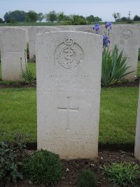 Peronne Road Cemetery Maricourt - Dillon, J