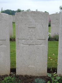 Peronne Road Cemetery Maricourt - Duckworth, J W