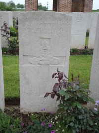 Peronne Road Cemetery Maricourt - Duffy, J