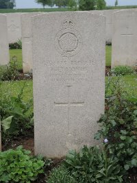 Peronne Road Cemetery Maricourt - Edmonds, P