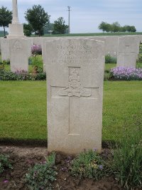 Peronne Road Cemetery Maricourt - Enstone, Frederick George