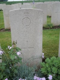 Peronne Road Cemetery Maricourt - Essex, A J