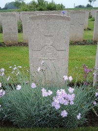 Peronne Road Cemetery Maricourt - Evans, E H S