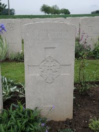 Peronne Road Cemetery Maricourt - Fagan, J R