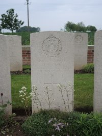 Peronne Road Cemetery Maricourt - Farr, James Alfred