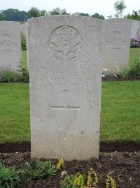 Peronne Road Cemetery Maricourt - Foster, E H