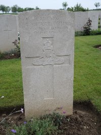 Peronne Road Cemetery Maricourt - Fraser-Tytler, P S