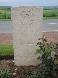 Peronne Road Cemetery Maricourt - Fraser, Herbert Ross