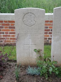 Peronne Road Cemetery Maricourt - Garrod, A C