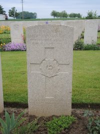 Peronne Road Cemetery Maricourt - Gibson, Robert Bowness