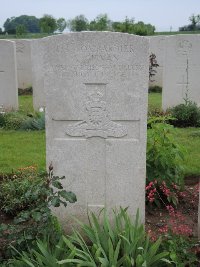 Peronne Road Cemetery Maricourt - Girvan, A