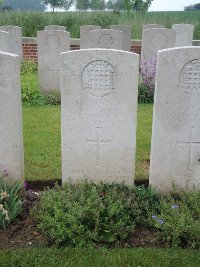 Peronne Road Cemetery Maricourt - Green, Cecil George